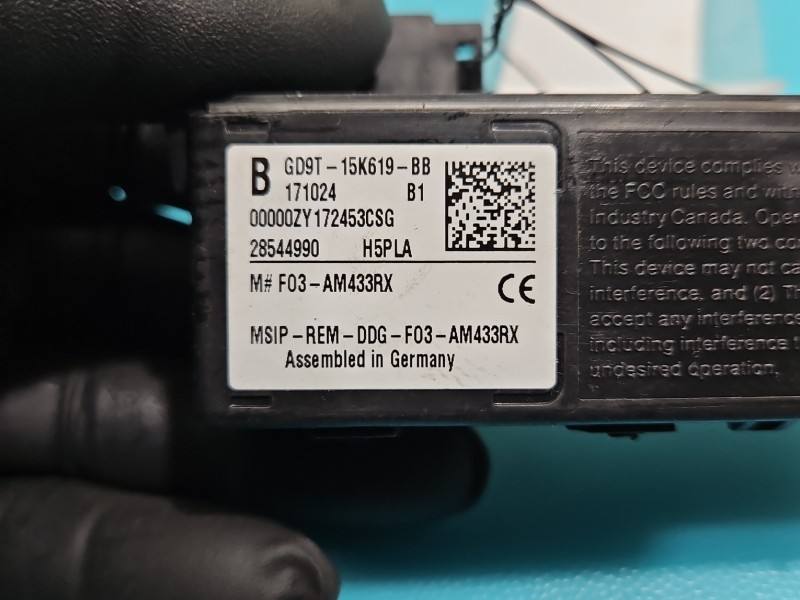 Блок управления модуль Ford Mondeo GD9T-15K619-BB — фото детали 3