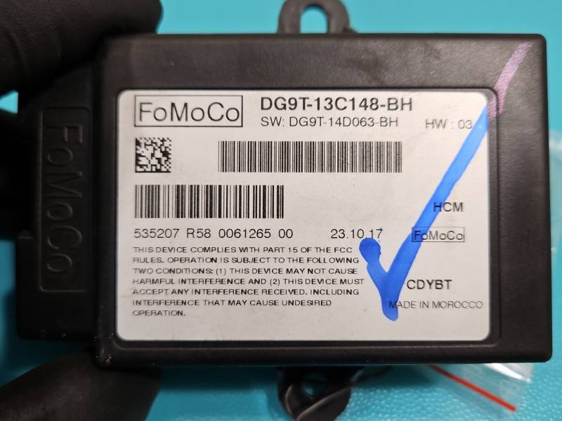Блок керування модуль Ford Mondeo DG9T-13C148-BH — фото деталі 3