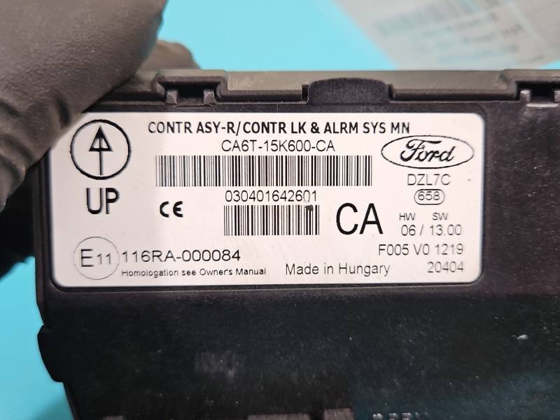 Блок управления модуль Ford Fiesta CA6T-15K600-CA — фото детали 3