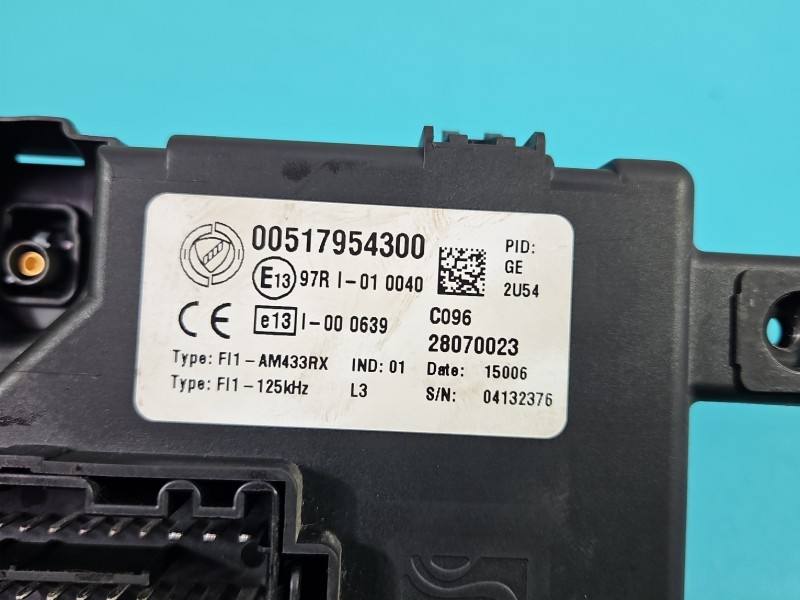 Блок керування модуль Fiat Punto 00517954300 — фото деталі 4