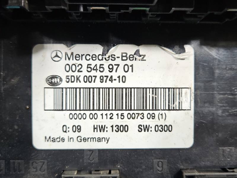 Блок керування модуль Mercedes C W203 0025459701 — фото деталі 4