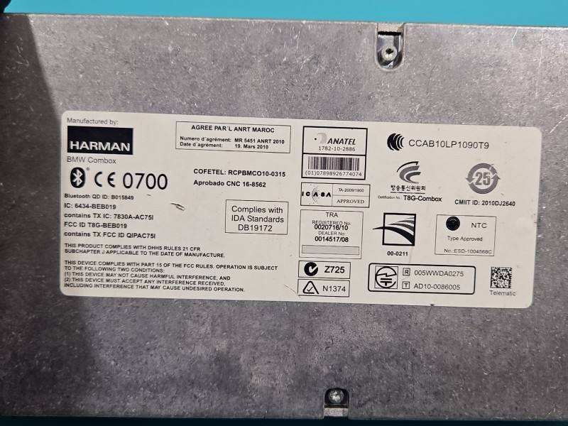 Блок керування модуль BMW X3 F25 9257151 — фото деталі 5