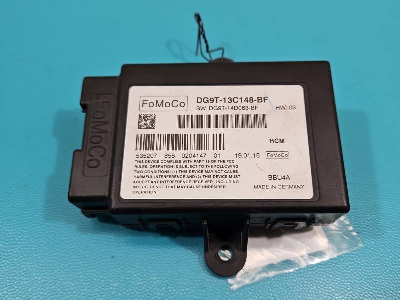 Блок управления модуль Ford Mondeo DG9T-13C148-BF — фото детали 2