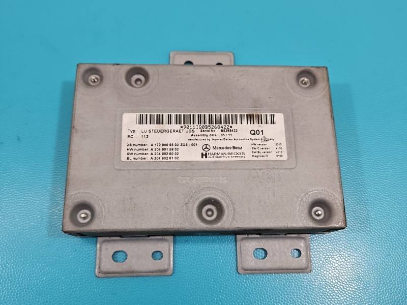 Блок керування модуль Mercedes E C207 A1729009302 — фото деталі 2