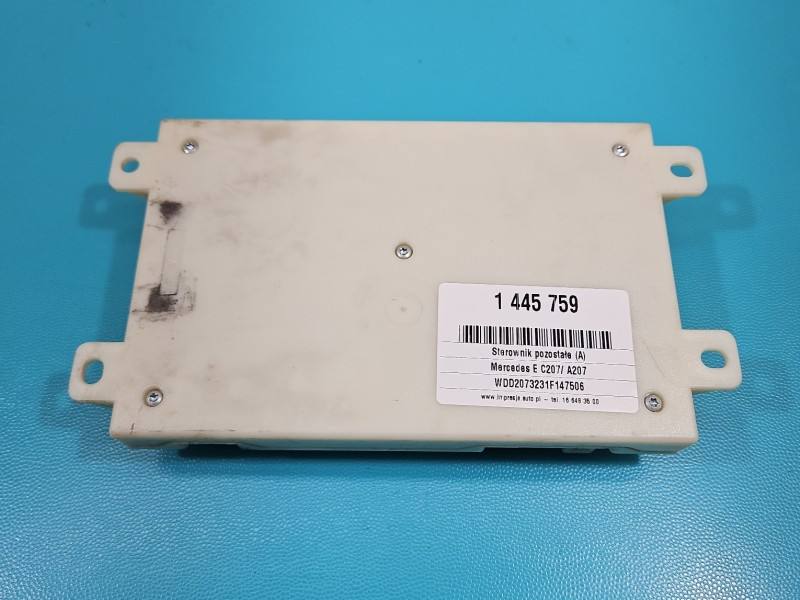 Блок керування модуль Mercedes E C207 A1729007800 — фото деталі 4