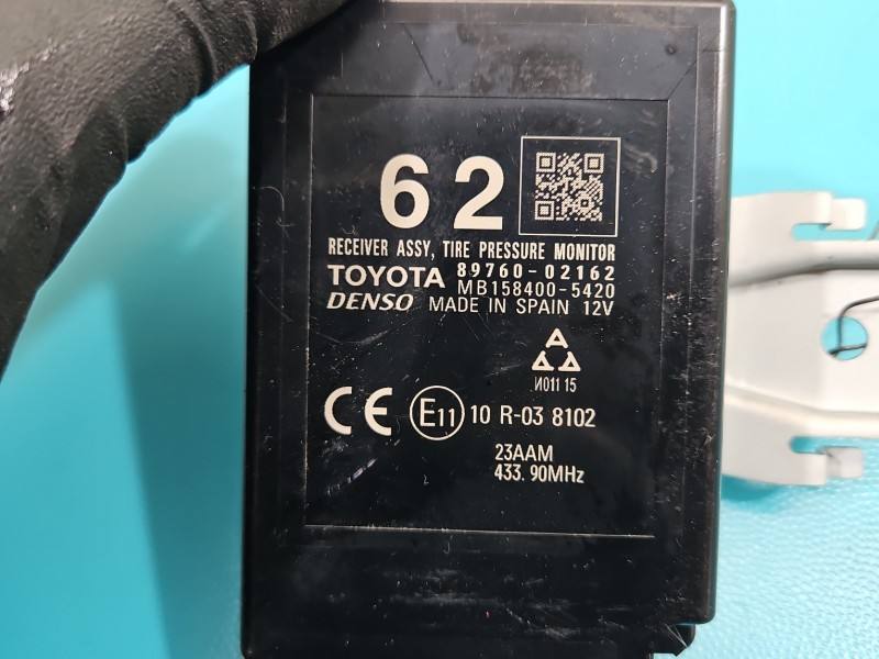 Блок керування модуль Toyota Auris 89760-02162 — фото деталі 3