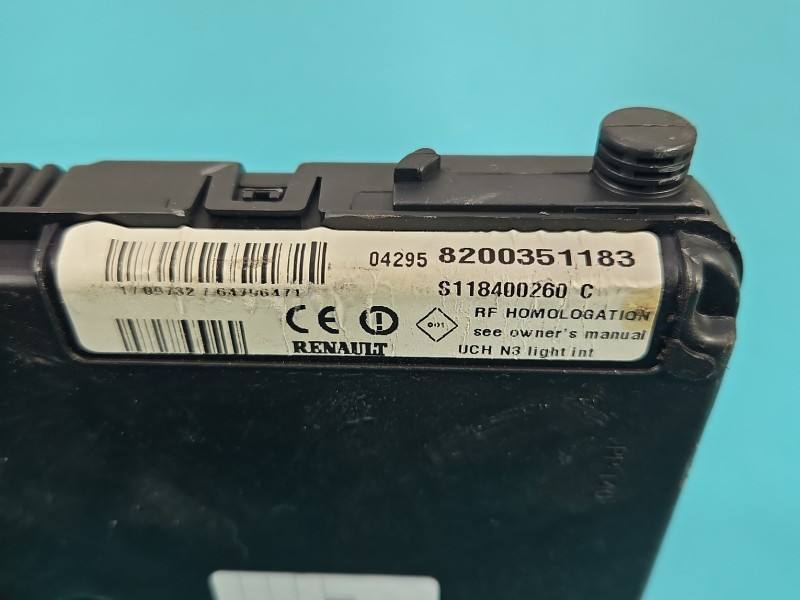 Блок керування модуль Renault Scenic 2 8200351183 — фото деталі 5