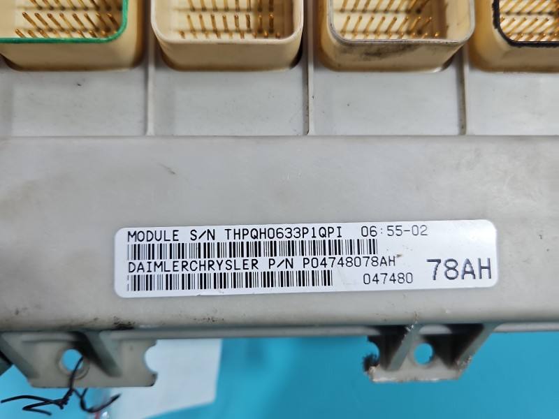 Блок керування модуль Chrysler Voyager 04748078AH — фото деталі 5