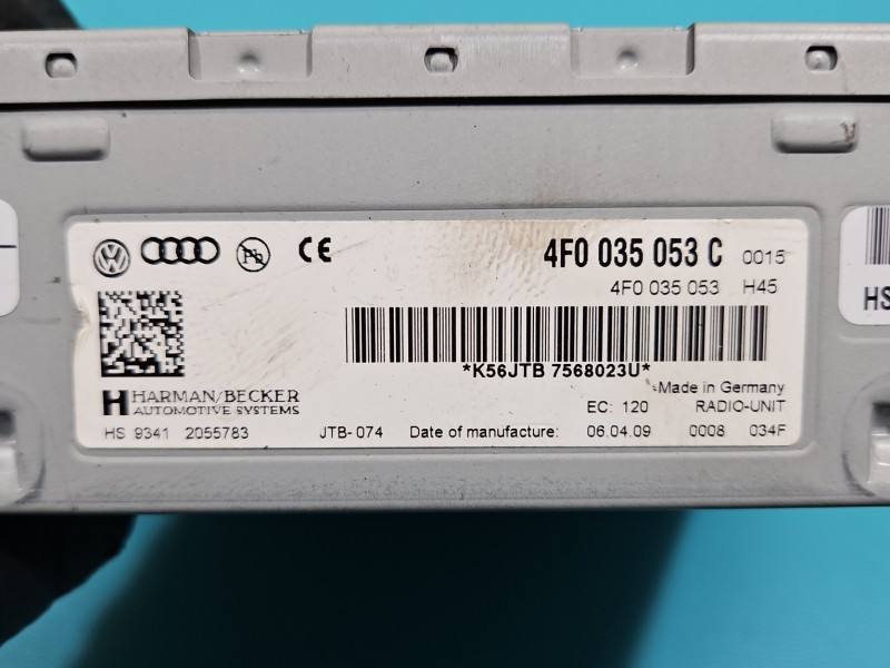 Блок керування модуль Audi A5 8T 4F0035053C — фото деталі 4