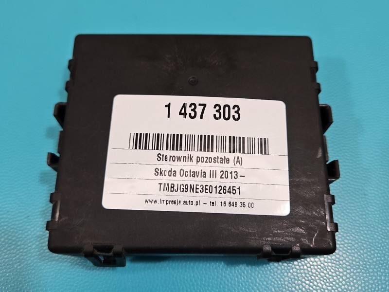 Блок керування модуль Skoda Octavia 3 5Q0907530Q — фото деталі 3