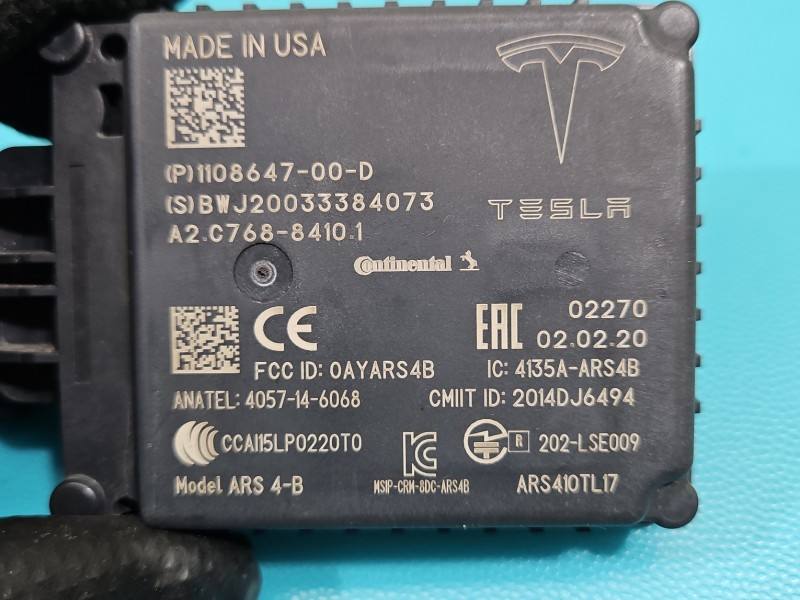 Блок керування модуль Tesla Model S 1108647-00-D — фото деталі 3