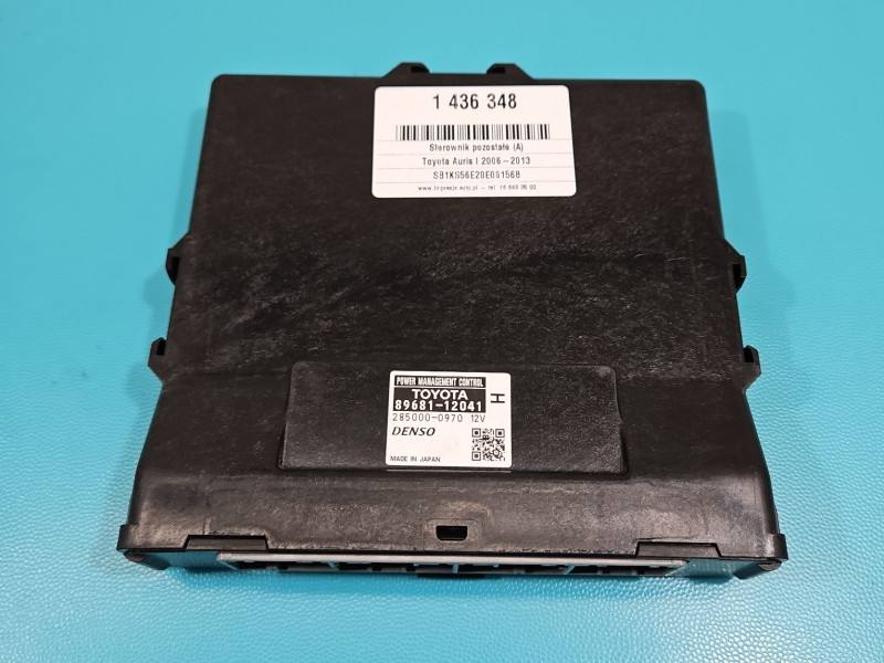 Блок керування модуль Toyota Auris 89681-12041 — фото деталі 2