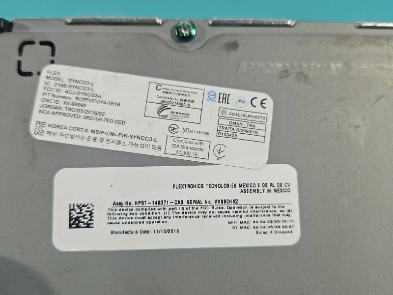 Блок керування модуль Ford Fusion HS7T-14G370-GCD — фото деталі 8