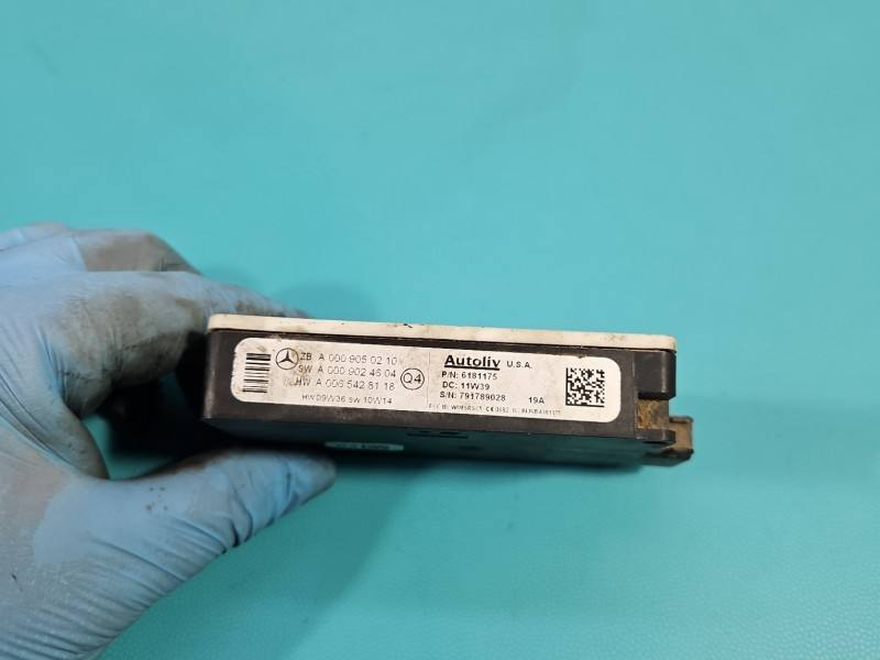 Блок керування модуль Mercedes B W246 A0009050210 — фото деталі 6