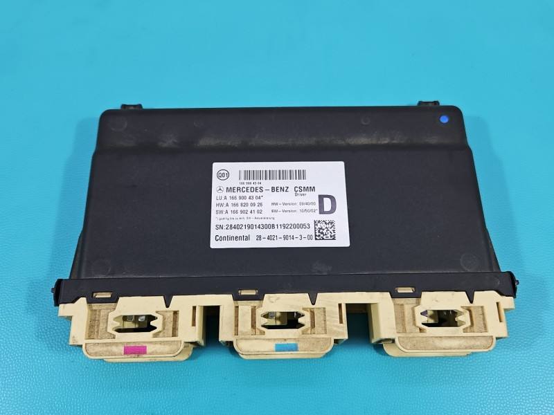 Блок керування модуль Mercedes B W246 A1669004304 — фото деталі 2