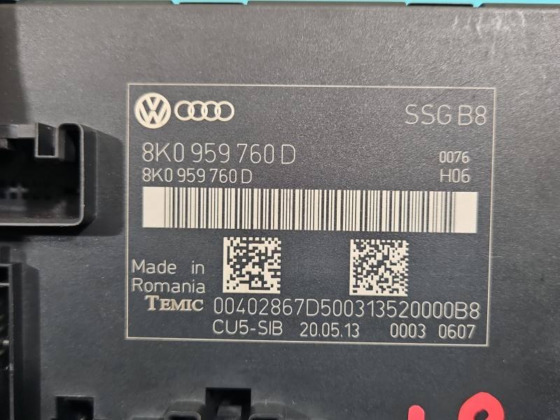 Блок керування модуль Audi A4 B8 8K0959760D — фото деталі 3