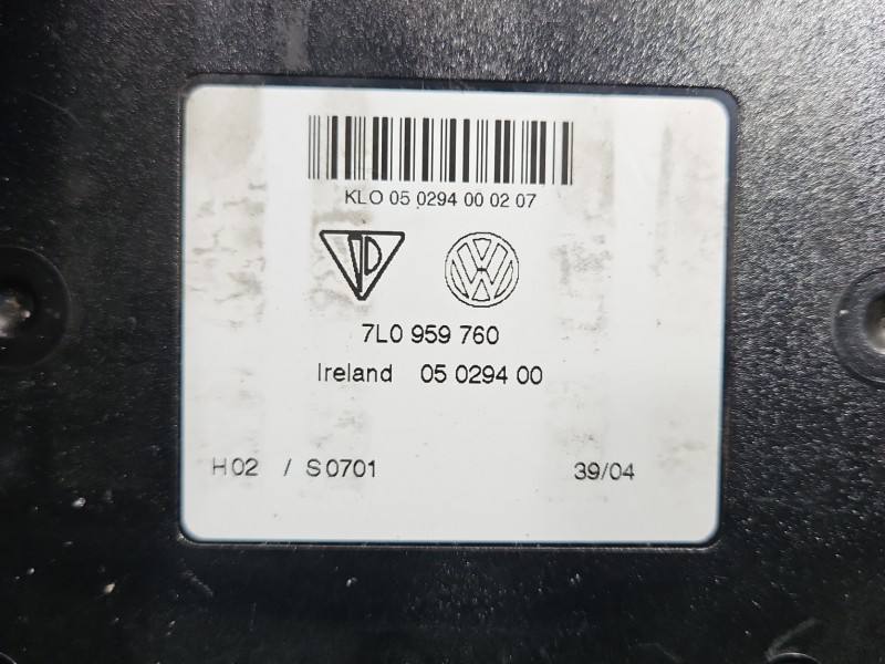 Блок керування модуль Volkswagen Touareg 7L0959760 — фото деталі 3