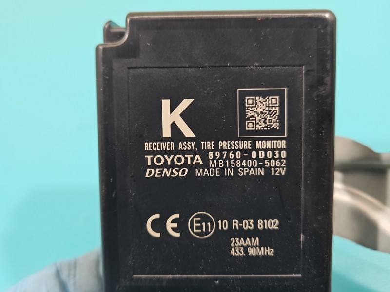 Блок керування модуль Toyota Yaris 3 89760-0D030 — фото деталі 5