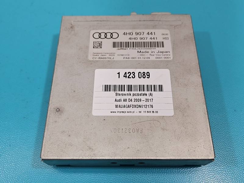 Блок керування модуль Audi A8 D4 4H0907441 — фото деталі 2