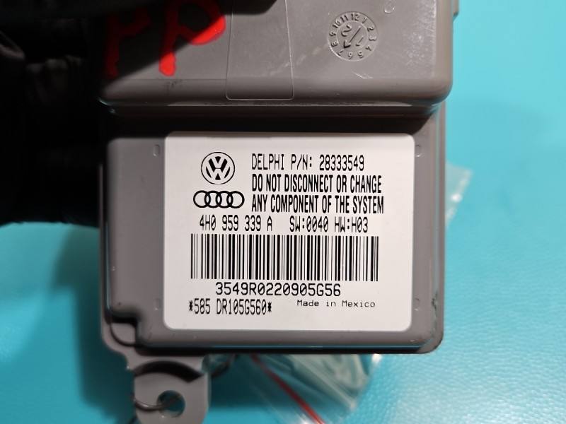 Блок керування модуль Audi A8 D4 4H0959339A — фото деталі 3