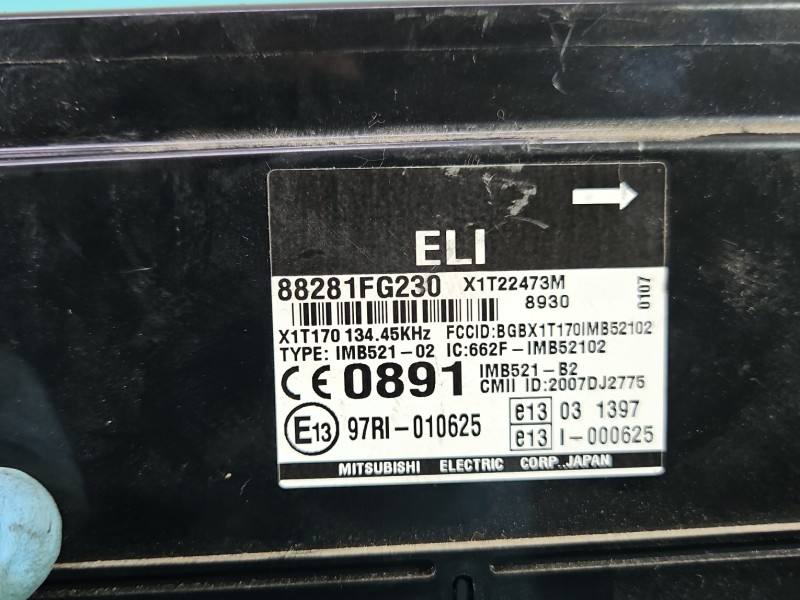Блок керування модуль Subaru Impreza 88281FG230 — фото деталі 5