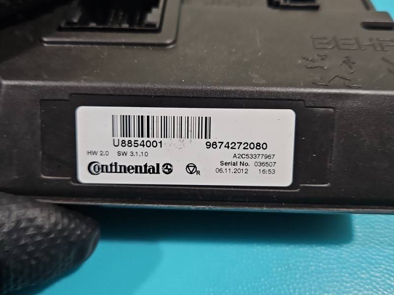 Блок керування модуль Citroen DS5 9674272080 — фото деталі 4