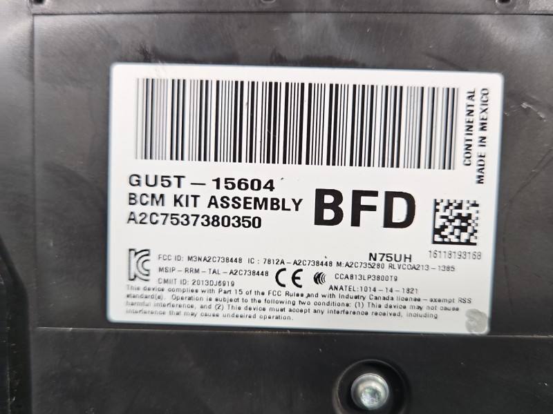 Блок управления модуль Ford Mondeo A2C7537380350 — фото детали 4