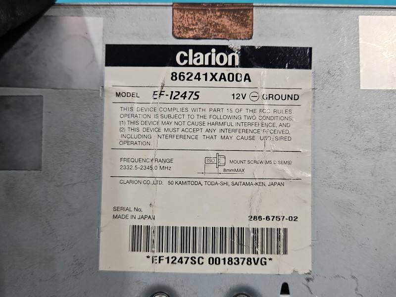 Блок керування модуль Subaru Tribeca 86241XA00A — фото деталі 3