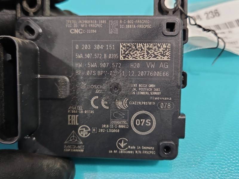 Блок керування модуль Volkswagen Caddy 0203304151 — фото деталі 3