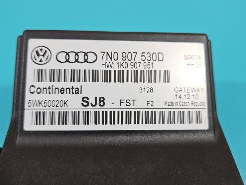 Блок керування модуль Volkswagen Passat CC 7N0907530D — фото деталі 3
