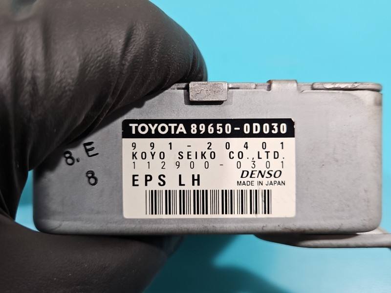Блок керування модуль Toyota Yaris 1 89650-0D030 — фото деталі 5