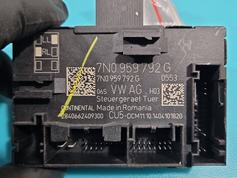 Блок керування модуль Seat Alhambra 7N0959792G — фото деталі 3
