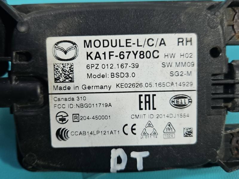 Блок керування модуль Mazda CX-5 KA1F-67Y80C — фото деталі 4
