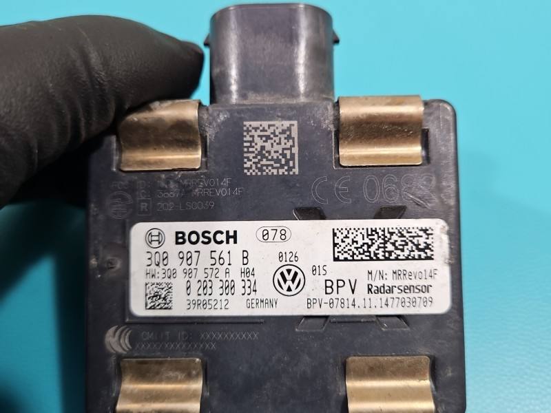 Блок керування модуль Volkswagen Passat B8 3Q0907561B — фото деталі 3