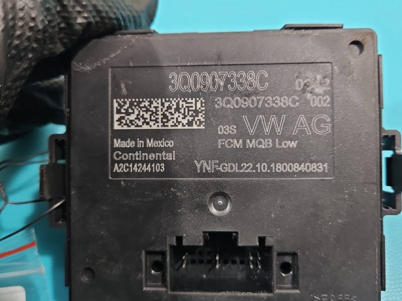 Блок керування модуль Volkswagen Tiguan 3Q0907338C — фото деталі 3