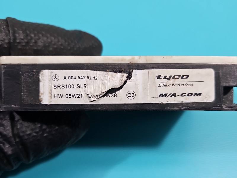 Блок керування модуль Mercedes S W221 A 004 542 52 18 — фото деталі 5