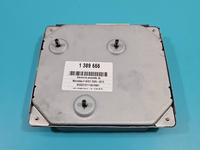 Блок керування модуль Mercedes S W221 A2218708226 — фото деталі 5