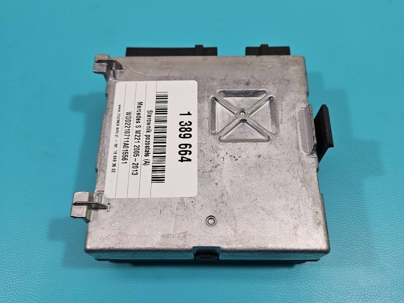 Блок керування модуль Mercedes S W221 2218707886 — фото деталі 5