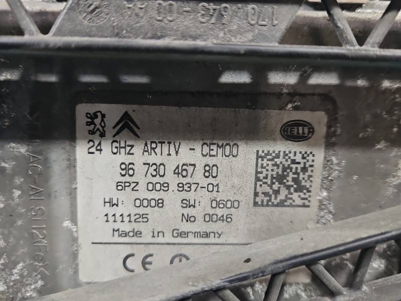 Блок керування модуль Peugeot 5008 9673046780 — фото деталі 5
