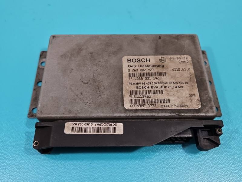 Блок керування модуль Peugeot 407 9656615480 — фото деталі 2