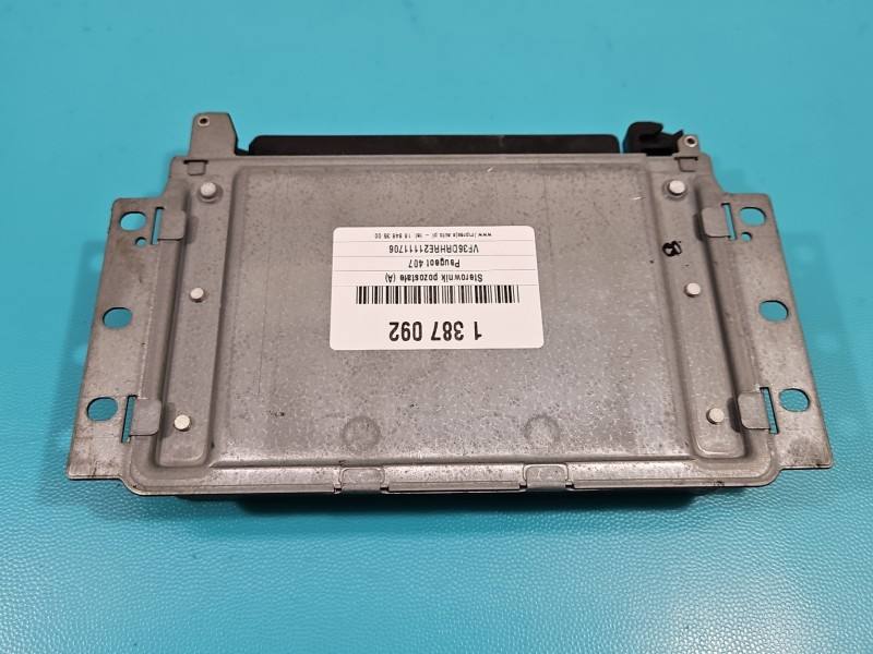 Блок керування модуль Peugeot 407 9656615480 — фото деталі 5
