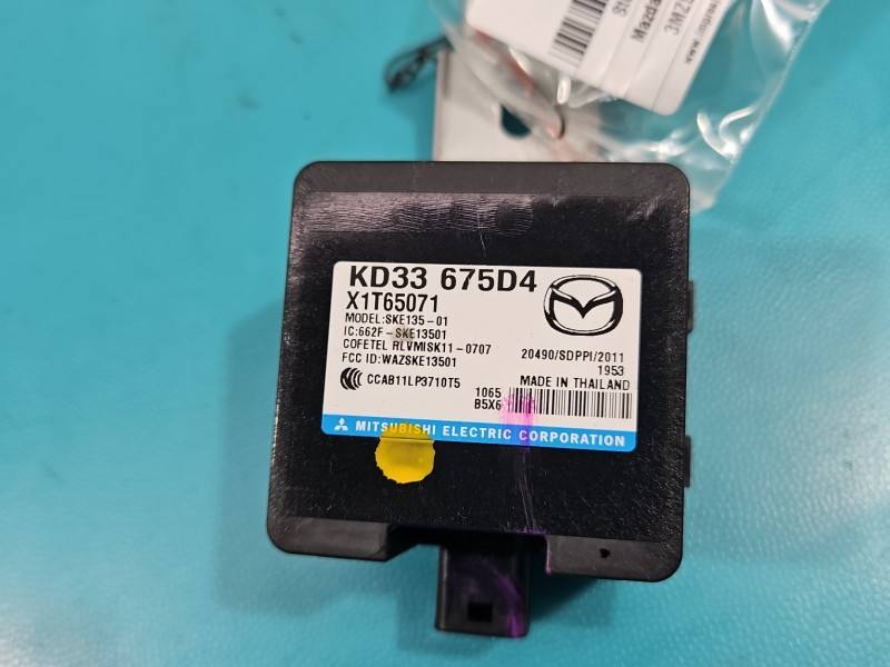 Блок керування модуль Mazda 3 KD33675D4 — фото деталі 4