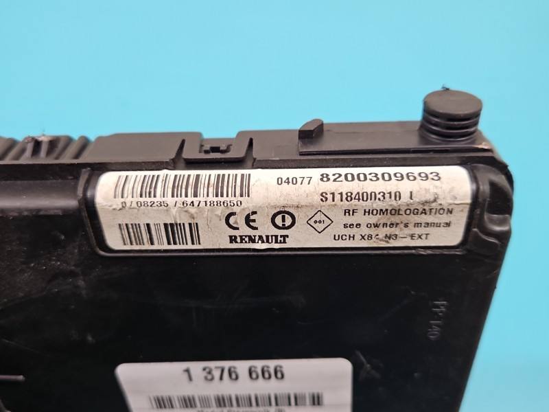 Блок керування модуль Renault Scenic 2 8200309693 — фото деталі 5