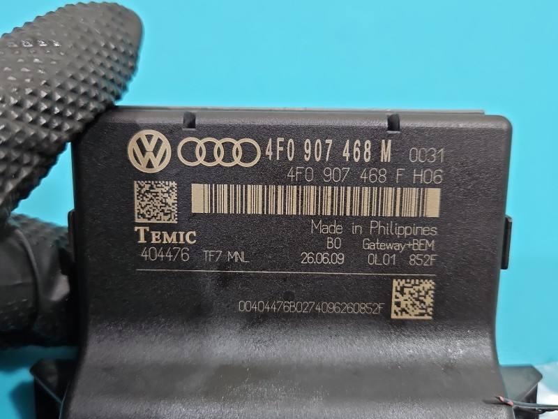 Блок керування модуль Audi A6 C6 4F0907468M — фото деталі 3