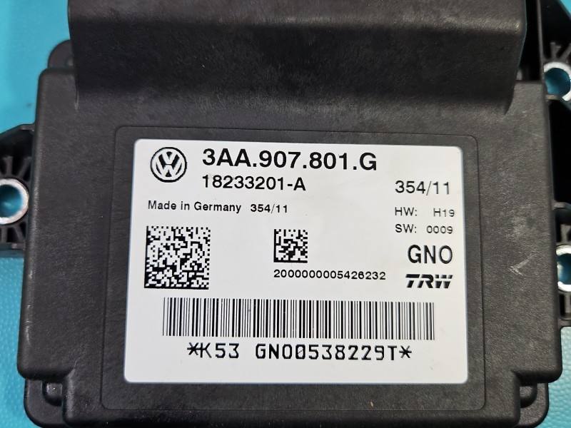 Блок керування модуль Volkswagen Sharan 3AA907801G — фото деталі 3