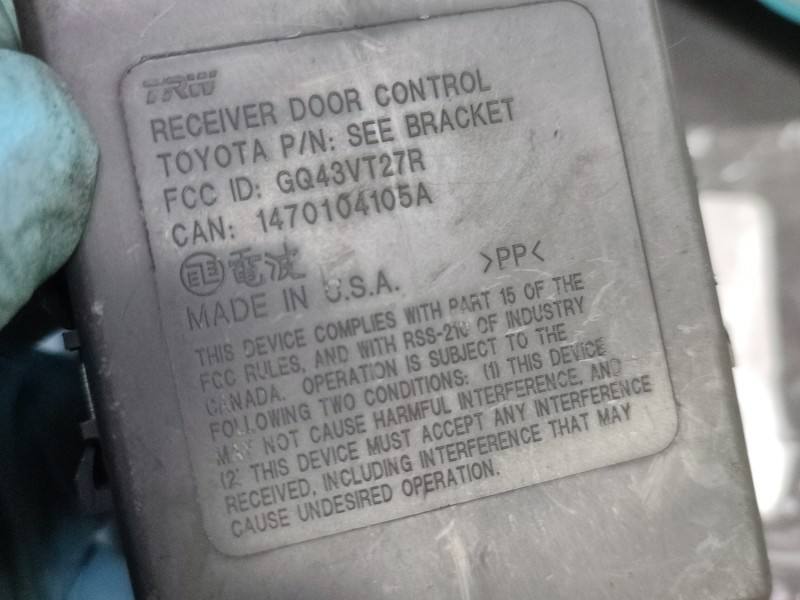 Блок керування модуль Toyota Camry 35702391C — фото деталі 6