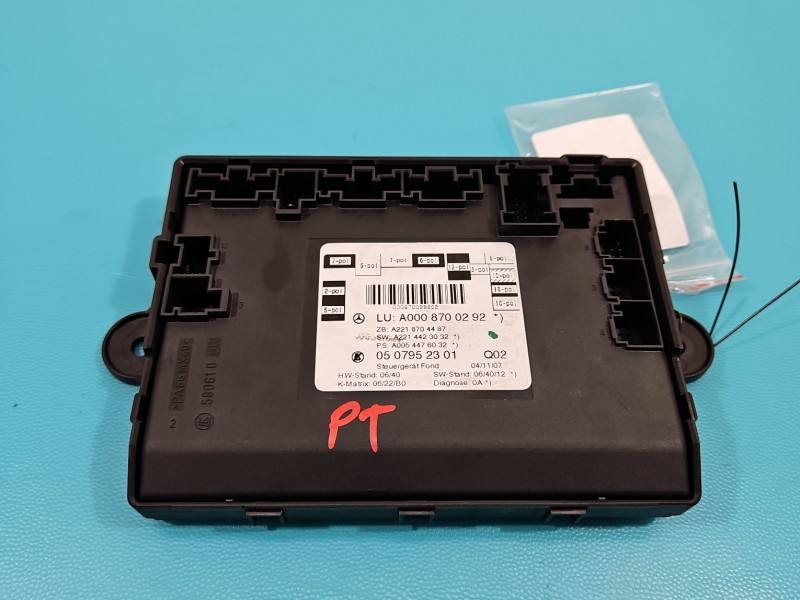 Блок керування модуль Mercedes S W221 A0008700292 — фото деталі 2