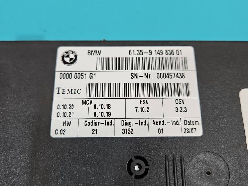 Блок керування модуль BMW X5 E70 914983601 — фото деталі 3
