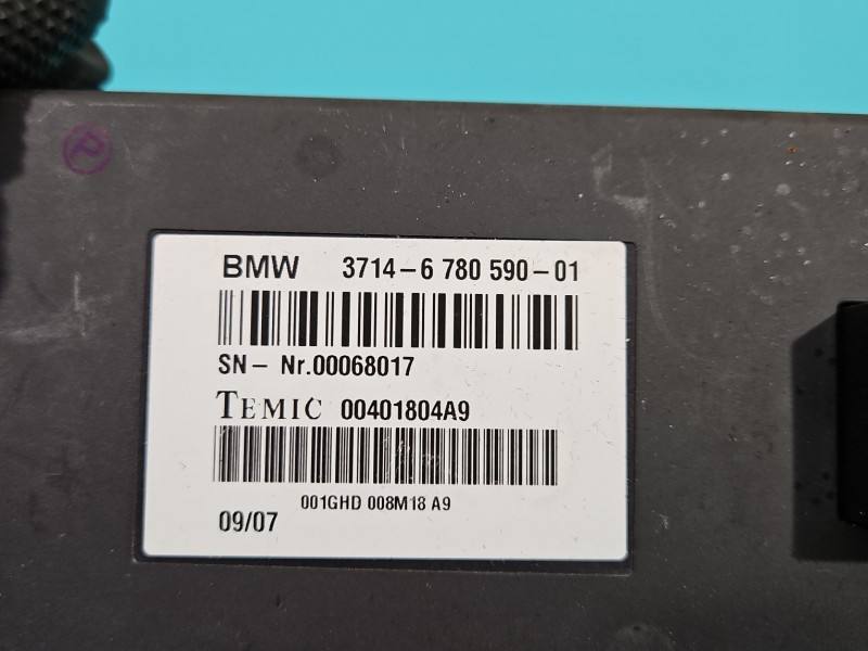 Блок керування модуль BMW X5 E70 3714-6780590-01 — фото деталі 4