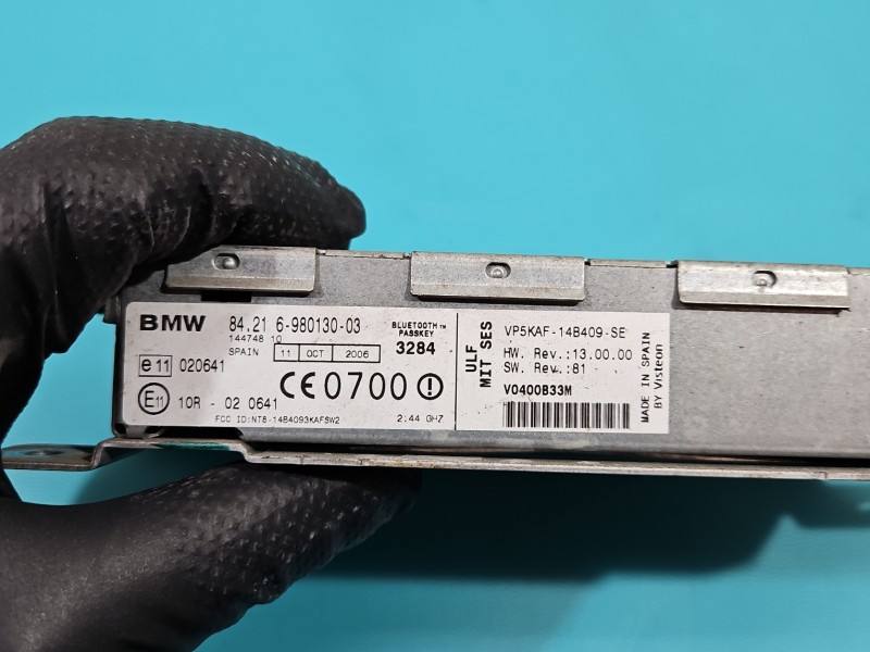 Блок керування модуль BMW X3 E83 6-980130-03 — фото деталі 6